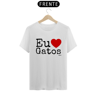 Camiseta Aspa - Eu amo Gatos