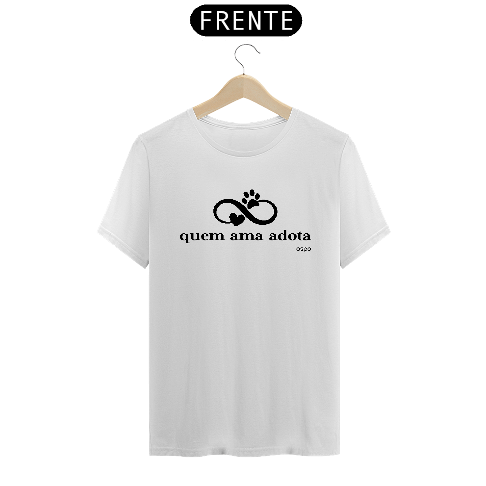 Camiseta Aspa - Quem Ama Adota