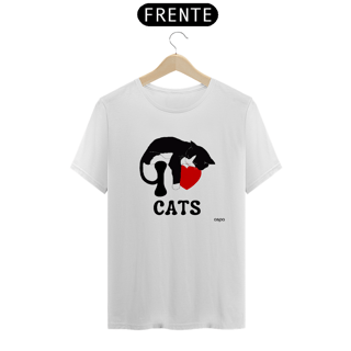 Camiseta Aspa - I Love Cats