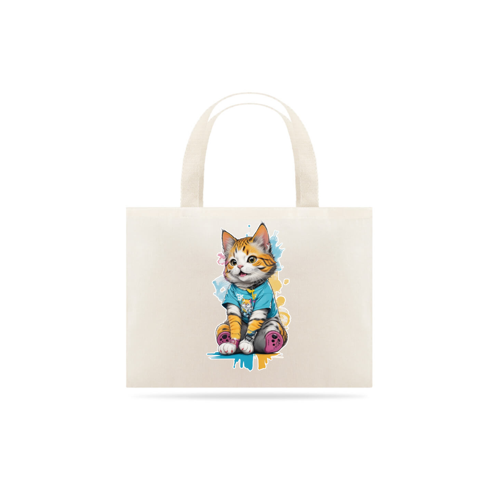 Ecobag - Gato Amarelo - #006