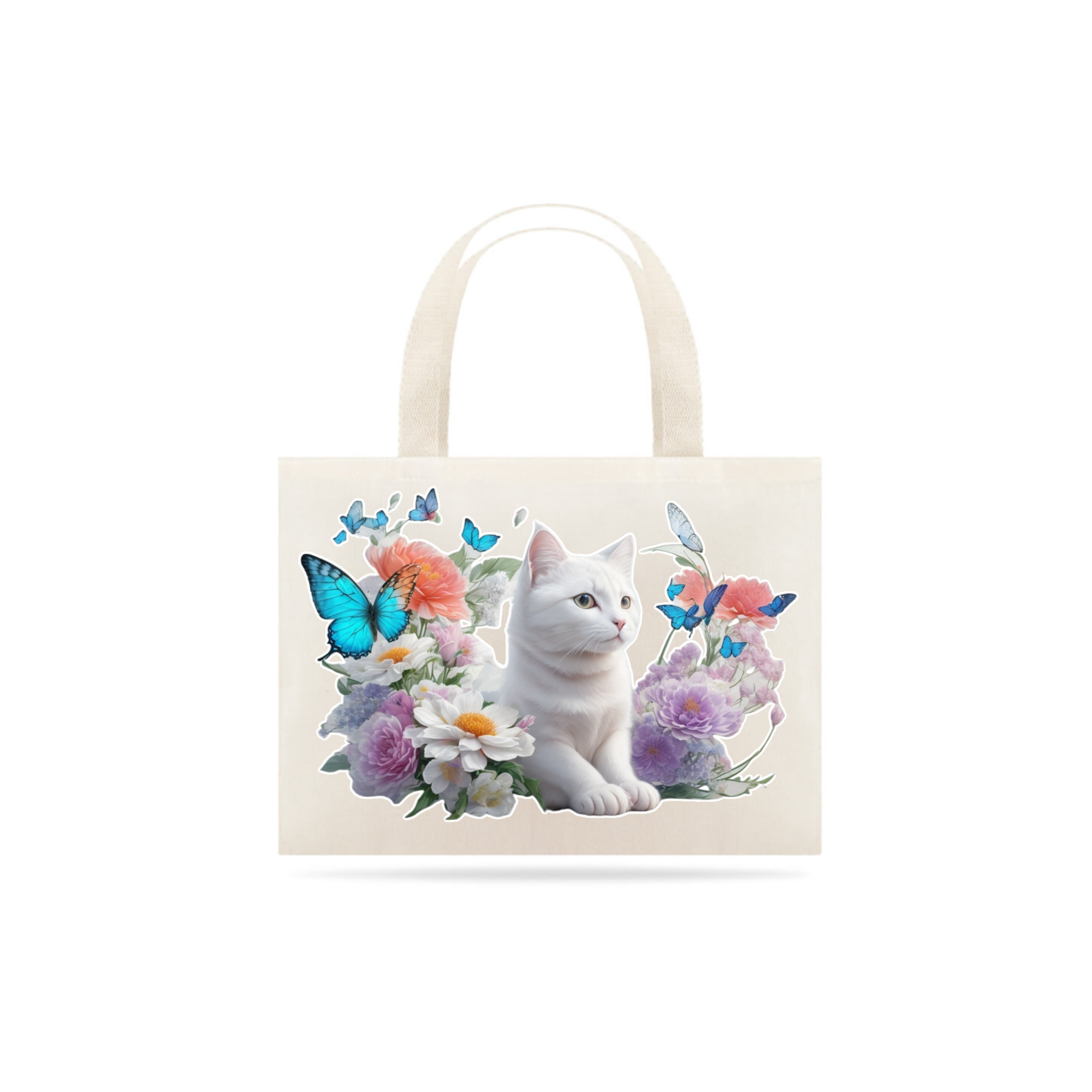 Ecobag - Gato Branco - #007