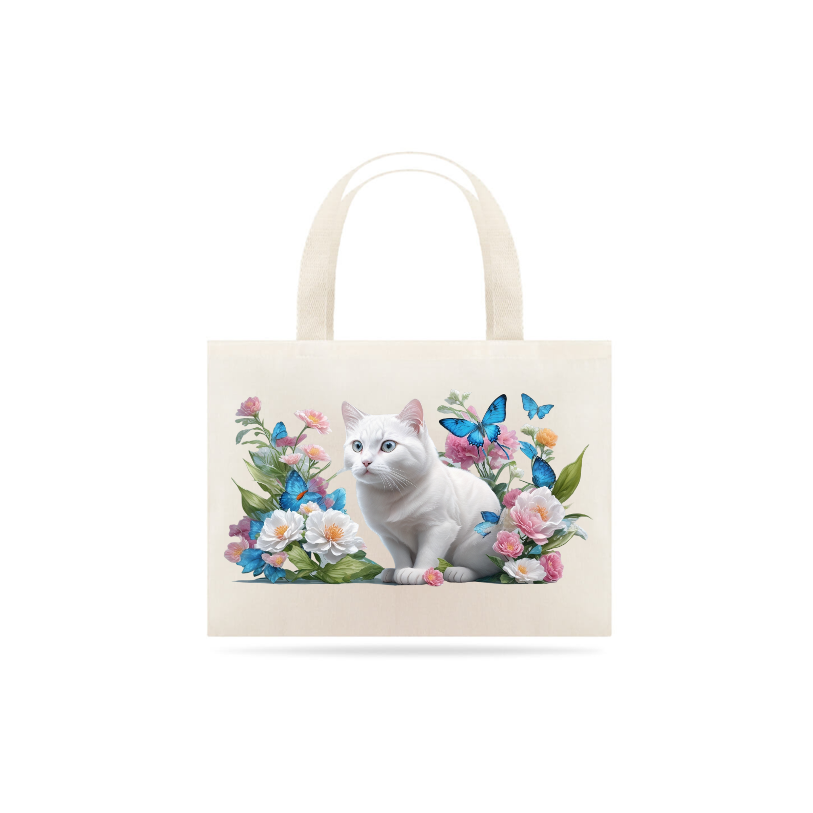 Ecobag - Gato Branco - #008