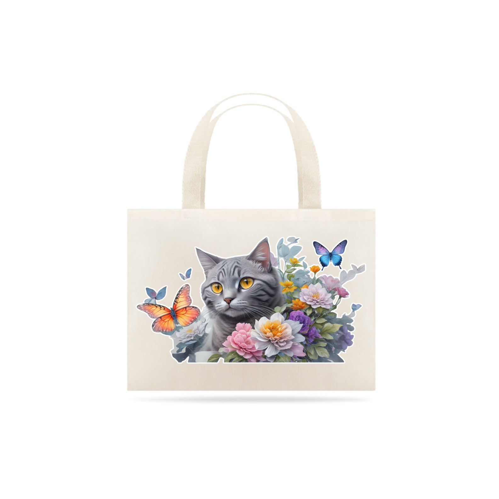 Ecobag - Gato Cinza - #007