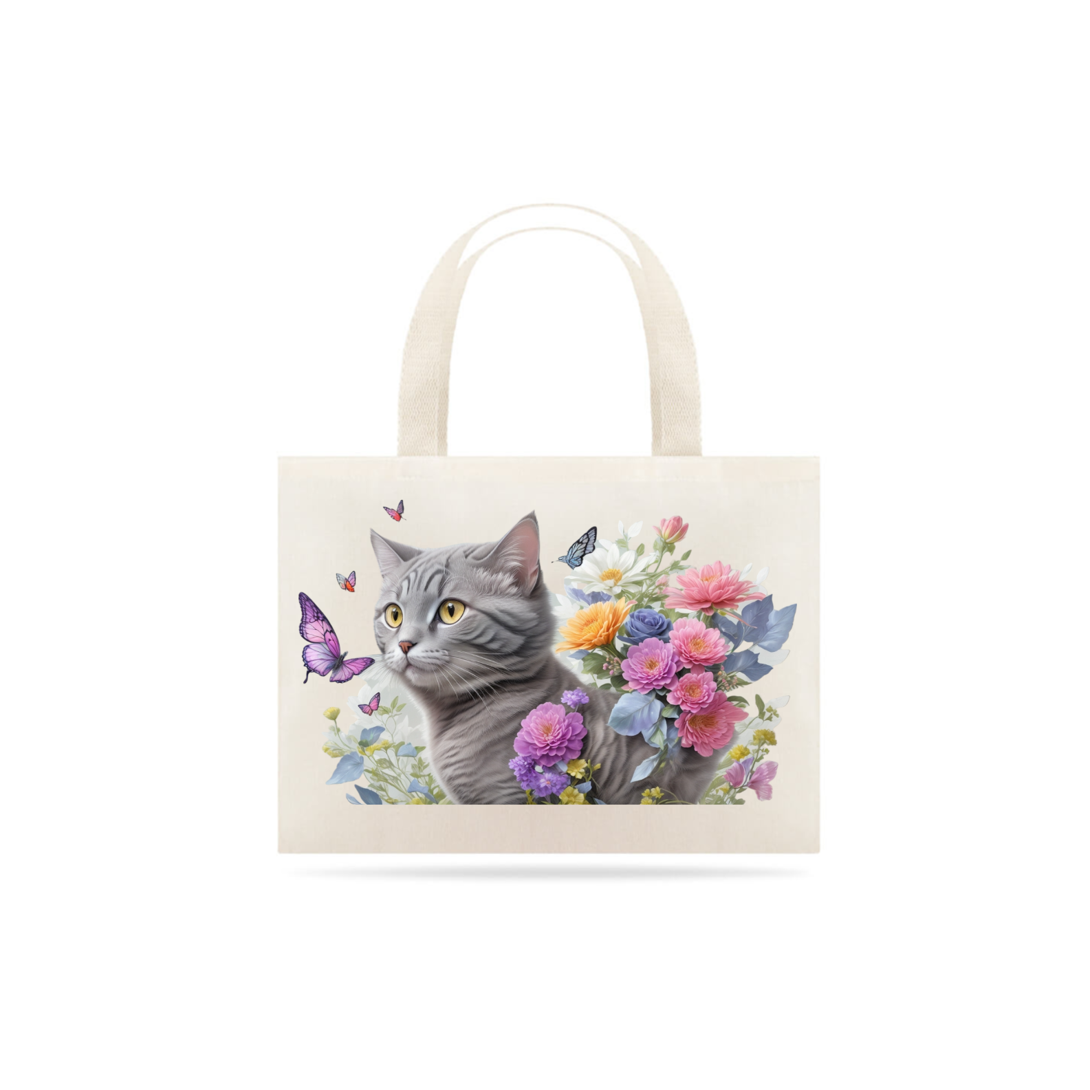 Ecobag - Gato Cinza - #008