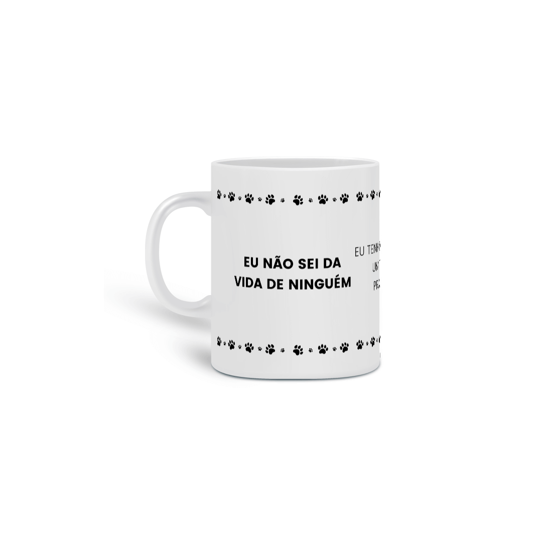 Caneca 7 Vidas para Cuidar