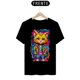 Camiseta Gato Amarelo - #003