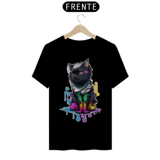 Camiseta Gato Preto - #006