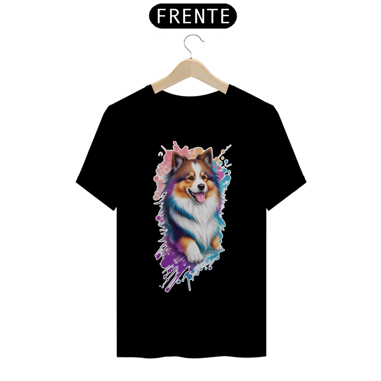 Camiseta Rough Collie - #005