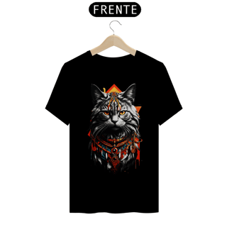 Camiseta Gato Preto - #009