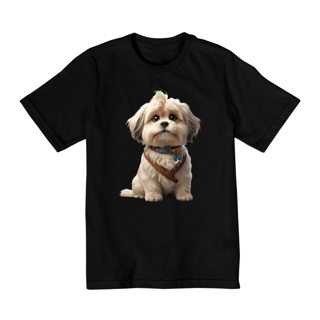 Camiseta Infantil (2 A 8) - Lhasaapso #002