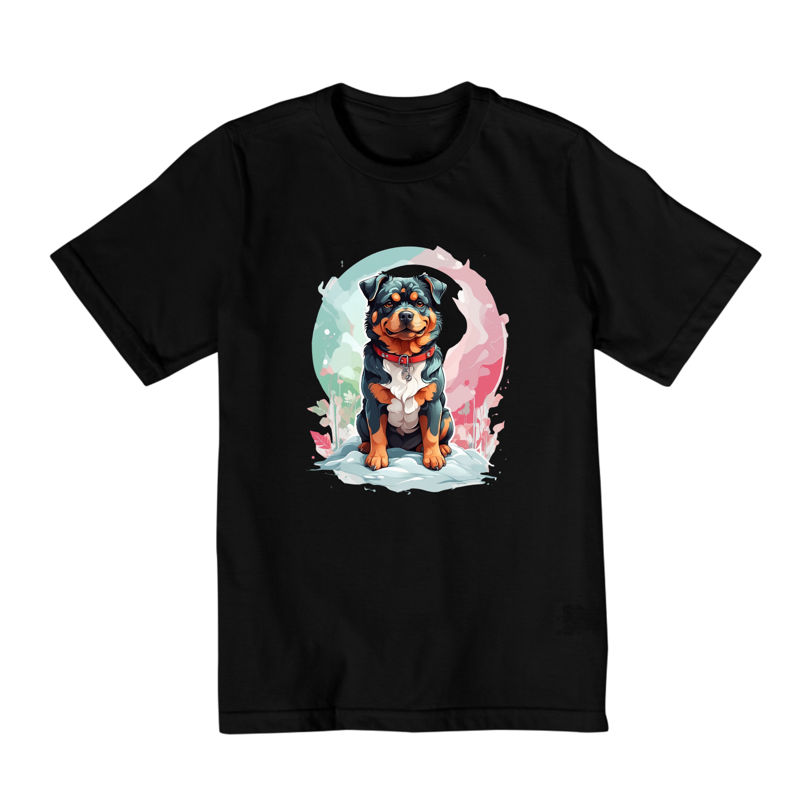 Camiseta Infantil (2 A 8) - Rottweiler #001