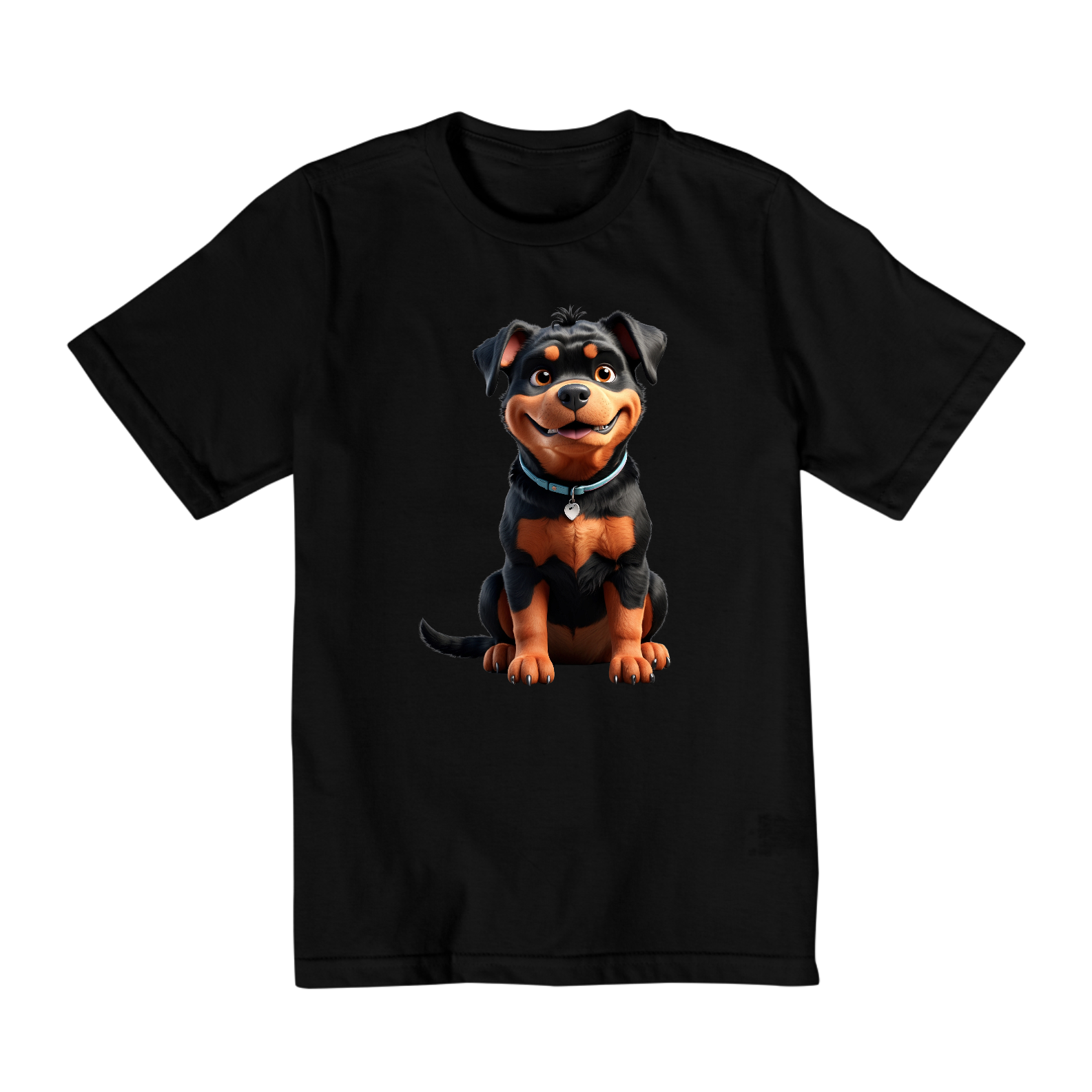 Camiseta Infantil (2 A 8) - Rottweiler #002