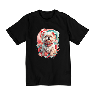 Camiseta Infantil (2 A 8) - Shih-tzu #001