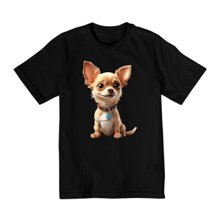 Camiseta Infantil (10 A 14) - Chihuahua #002