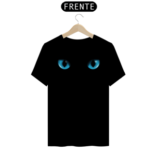 Camiseta Olhos Azul de Gato