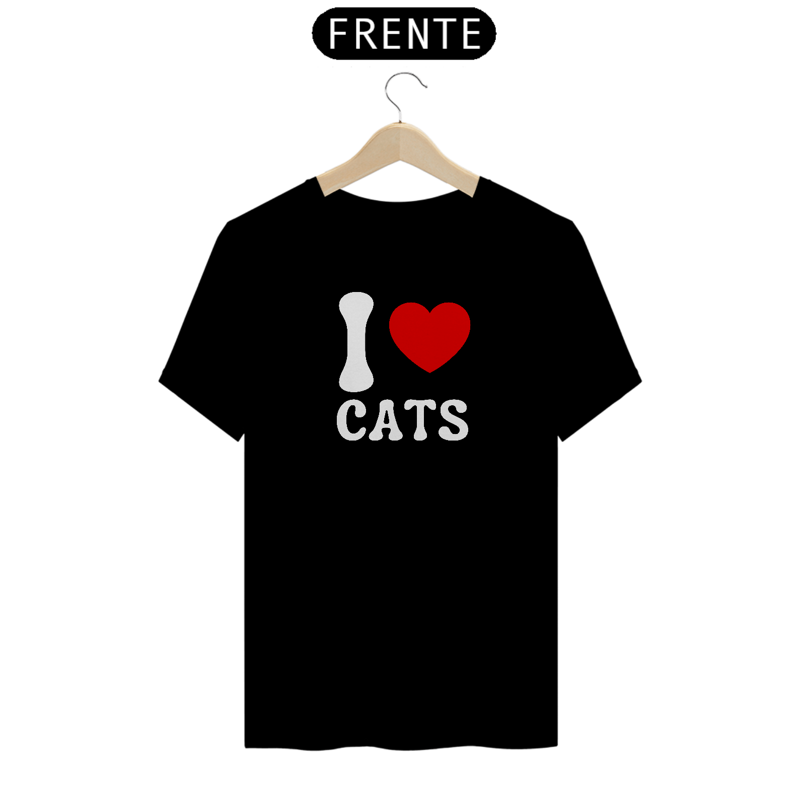 Camiseta I Love Cats