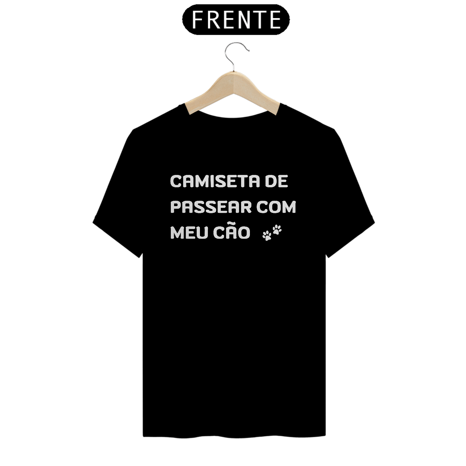 Camiseta Passear com meu Cão