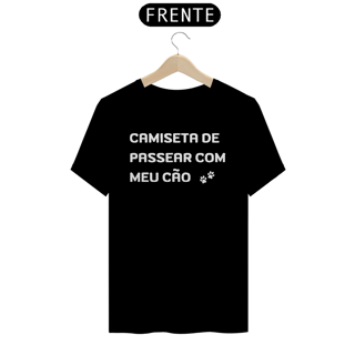 Camiseta Passear com meu Cão