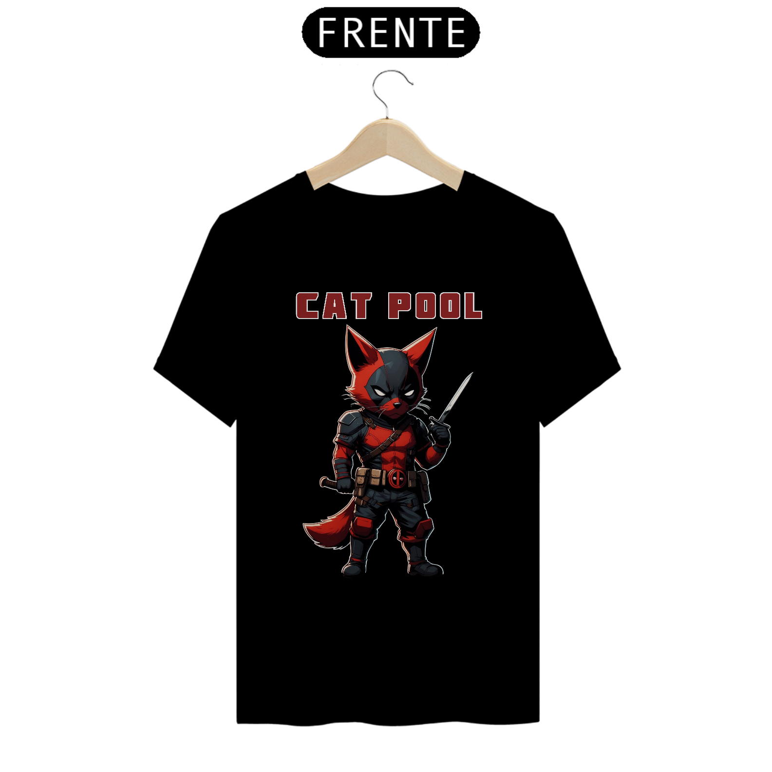 Camiseta Cat Pool - Adulto #001