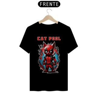 Camiseta Cat Pool - Adulto #003