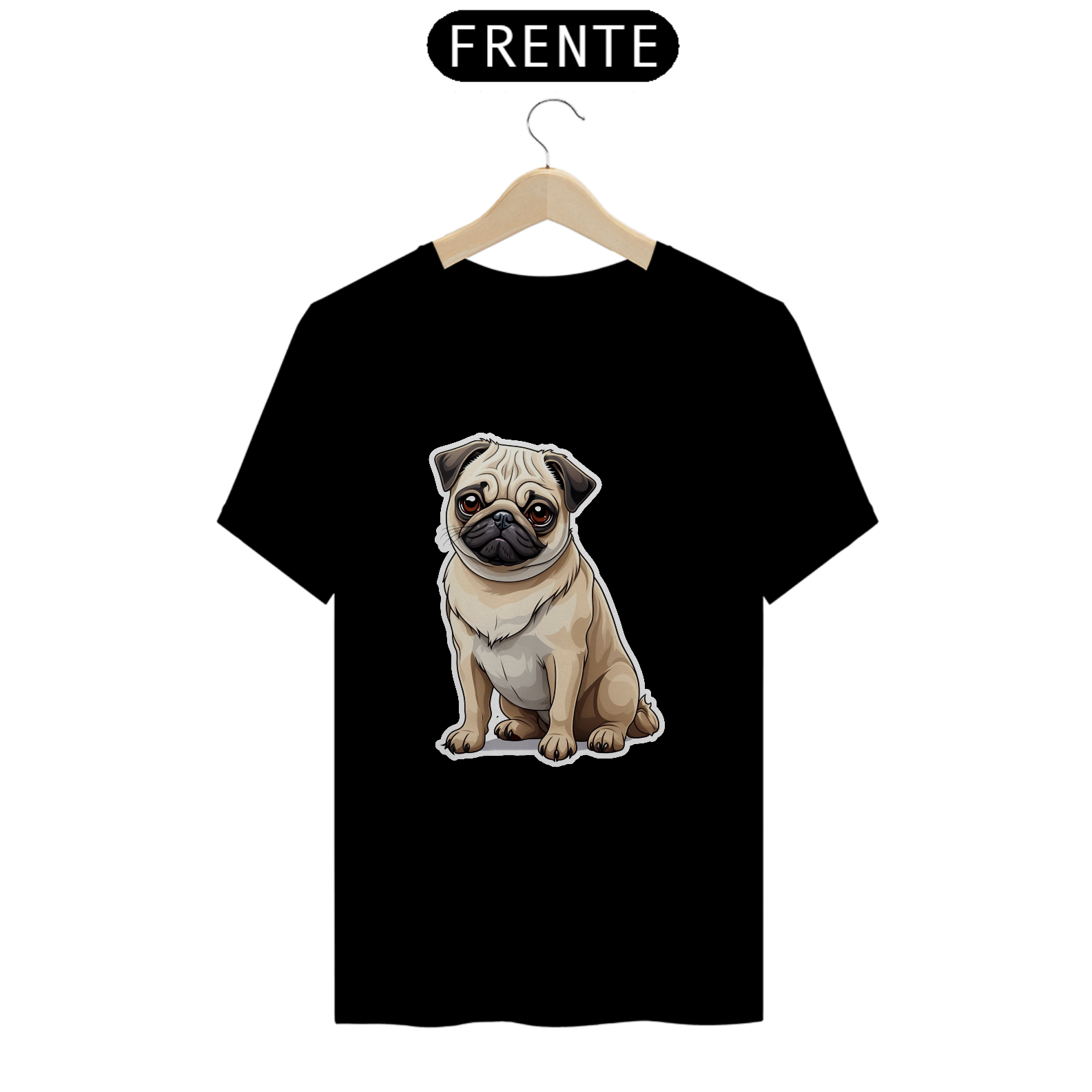 Camiseta Pug - #010