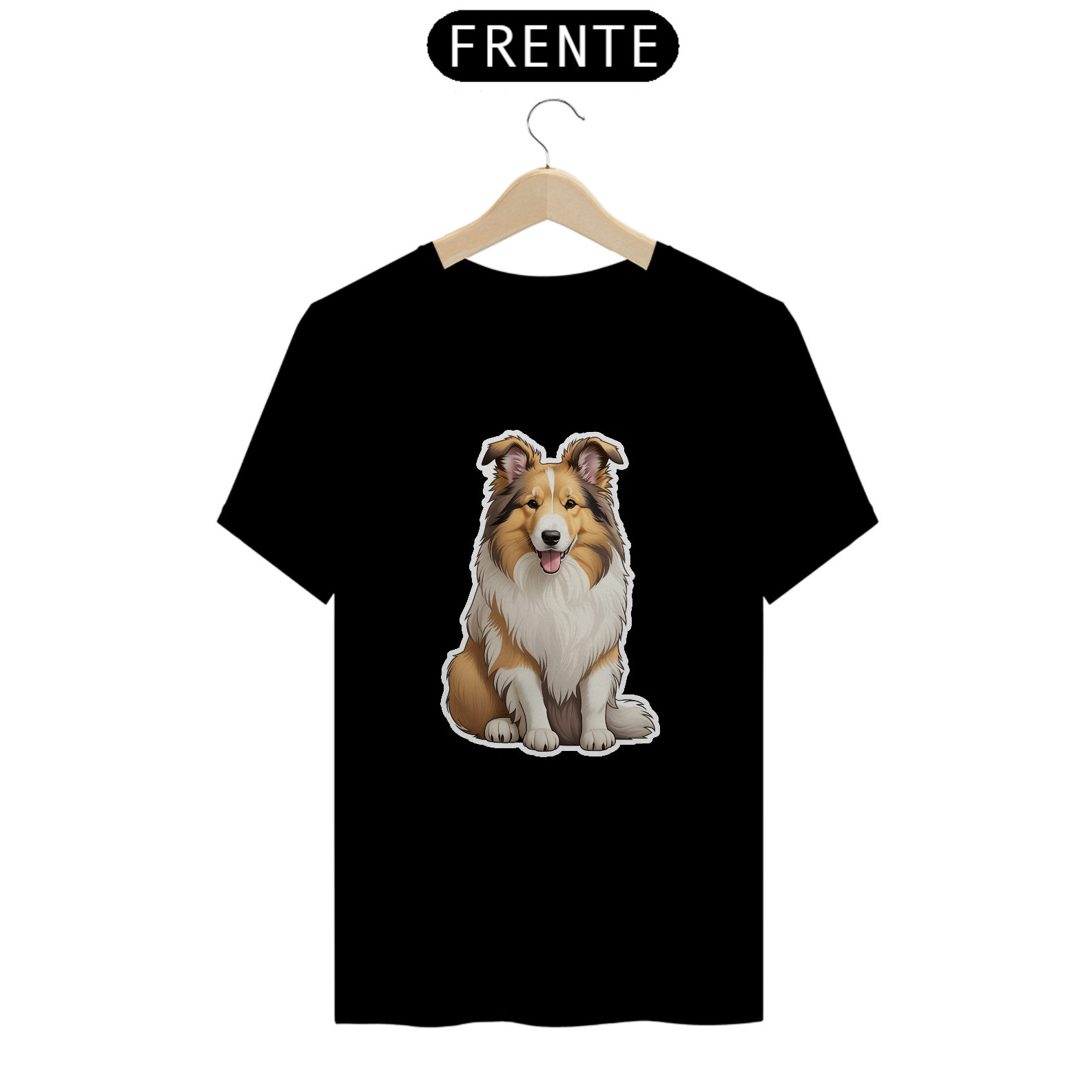 Camiseta Rough Collie - #010