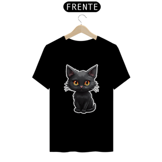 Camiseta Gato Preto - #010