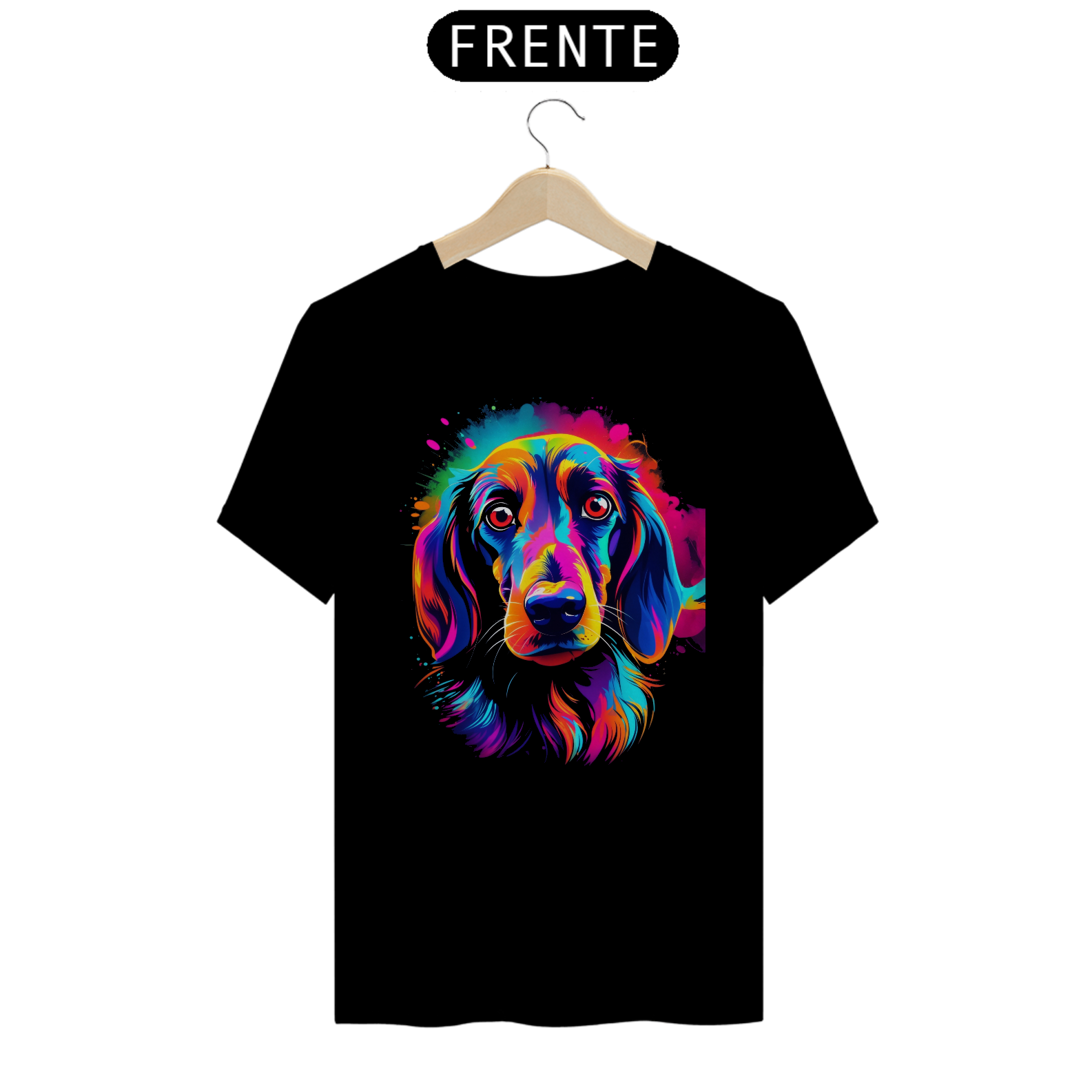 Camiseta Neon Dachshund 