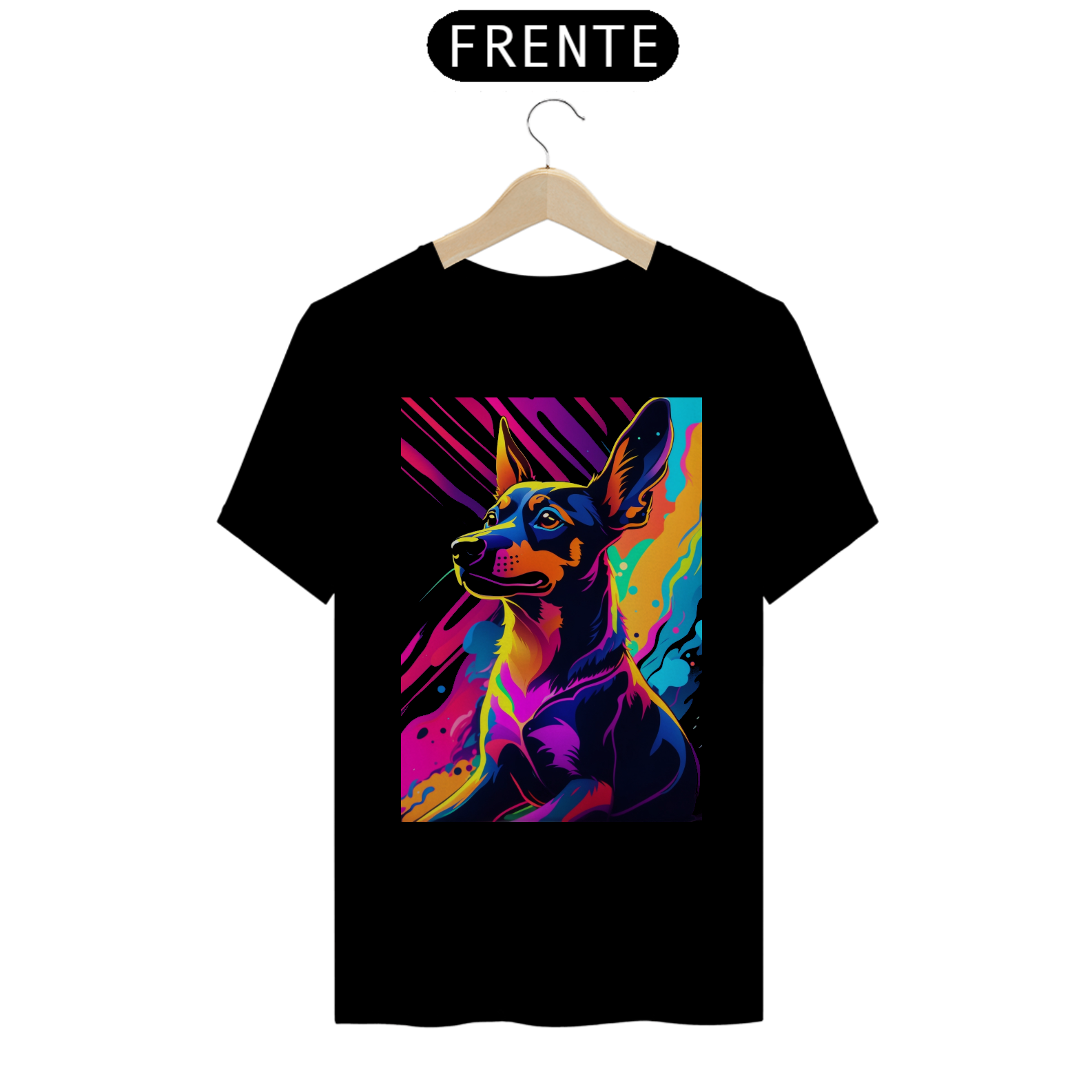 Camiseta Neon Pinscher