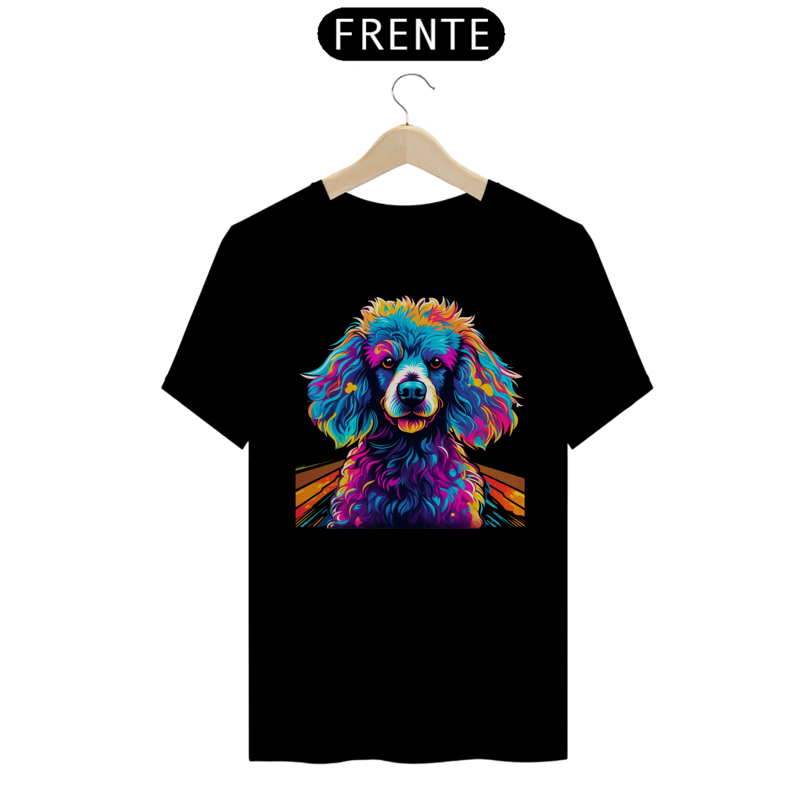 Camiseta Neon Poodle