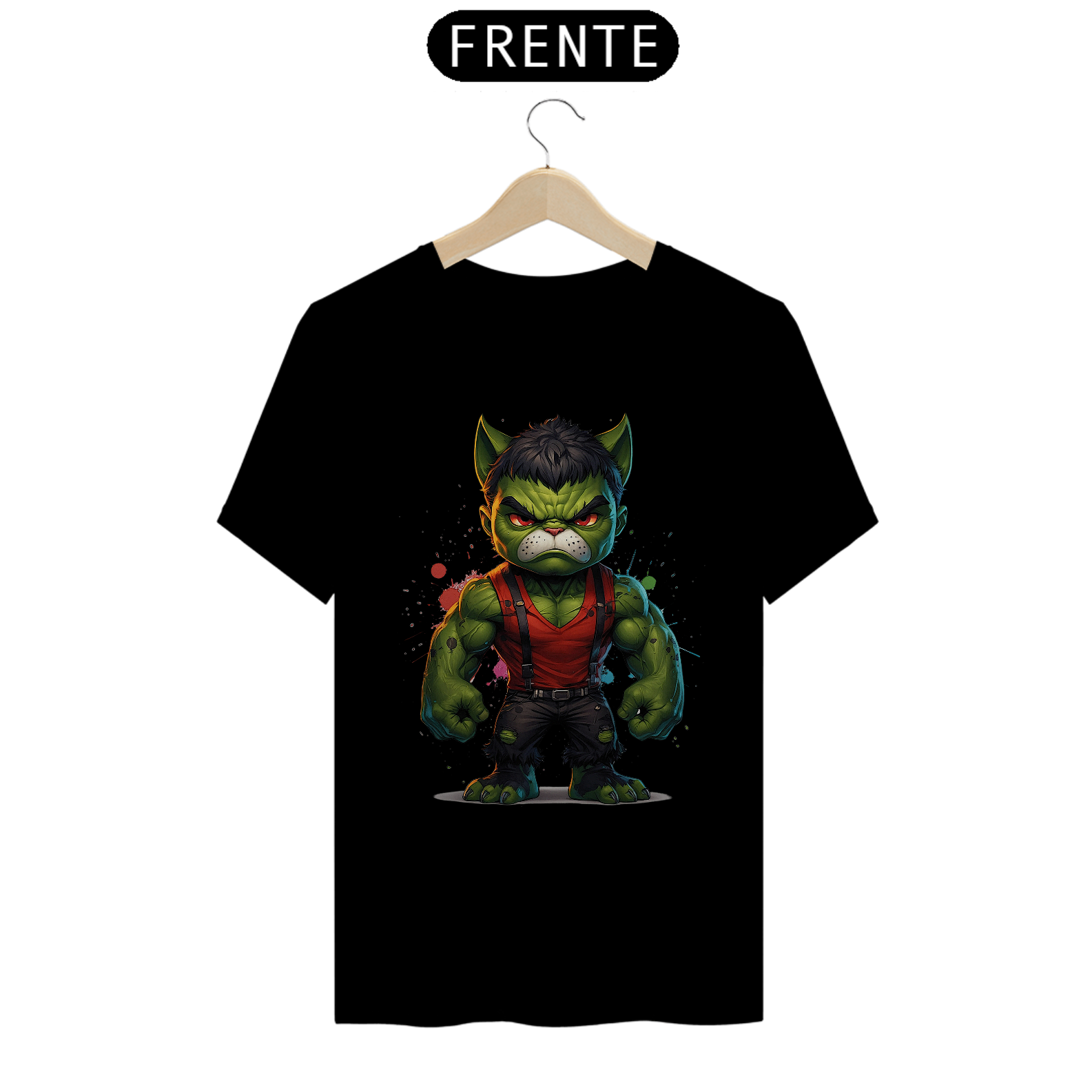 Camiseta Gato Hulk