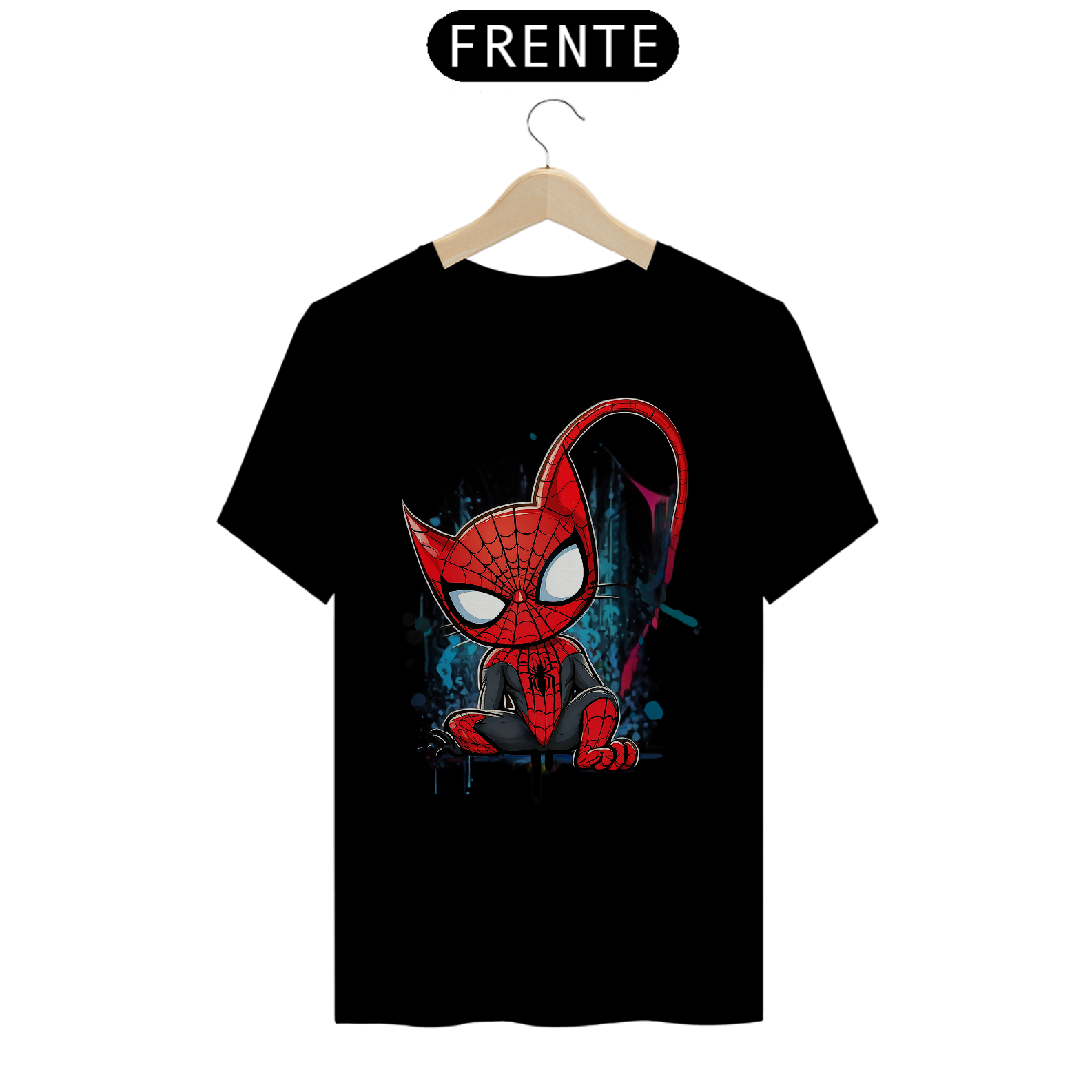 Camiseta Gato Spider Cat