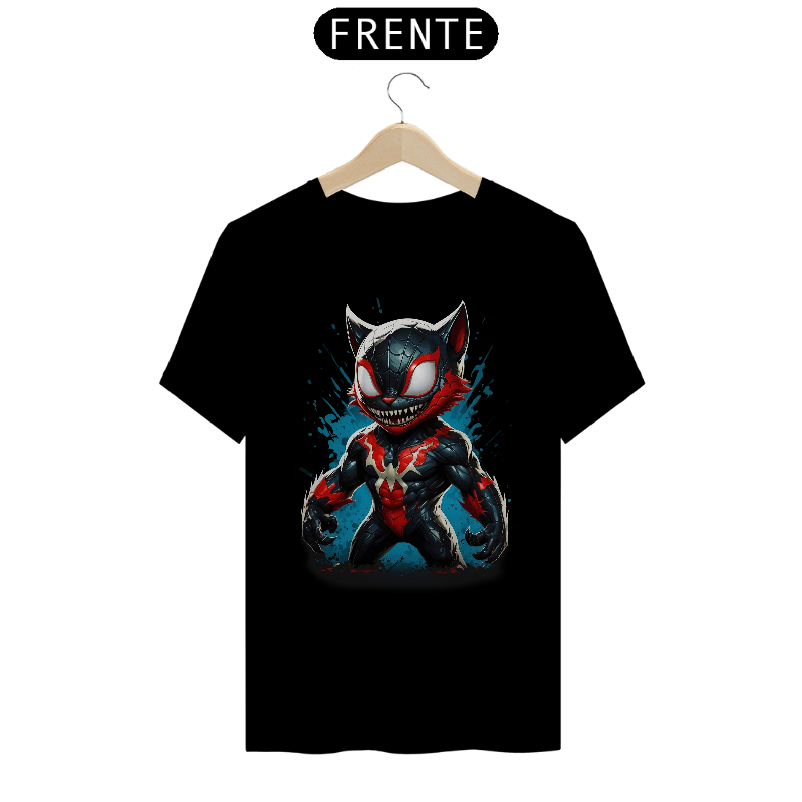 Camiseta Gato Venom