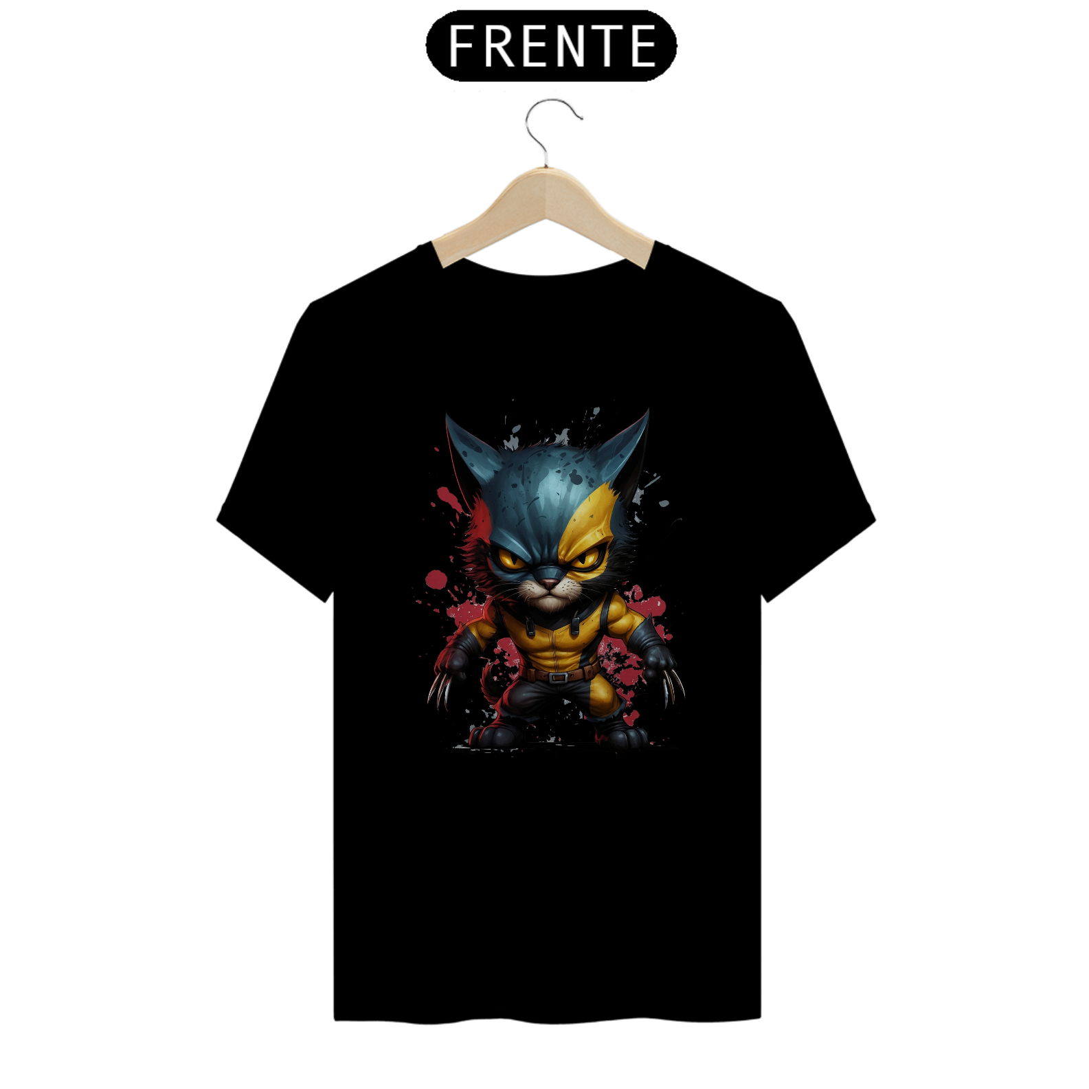 Camiseta Gato Wolverine