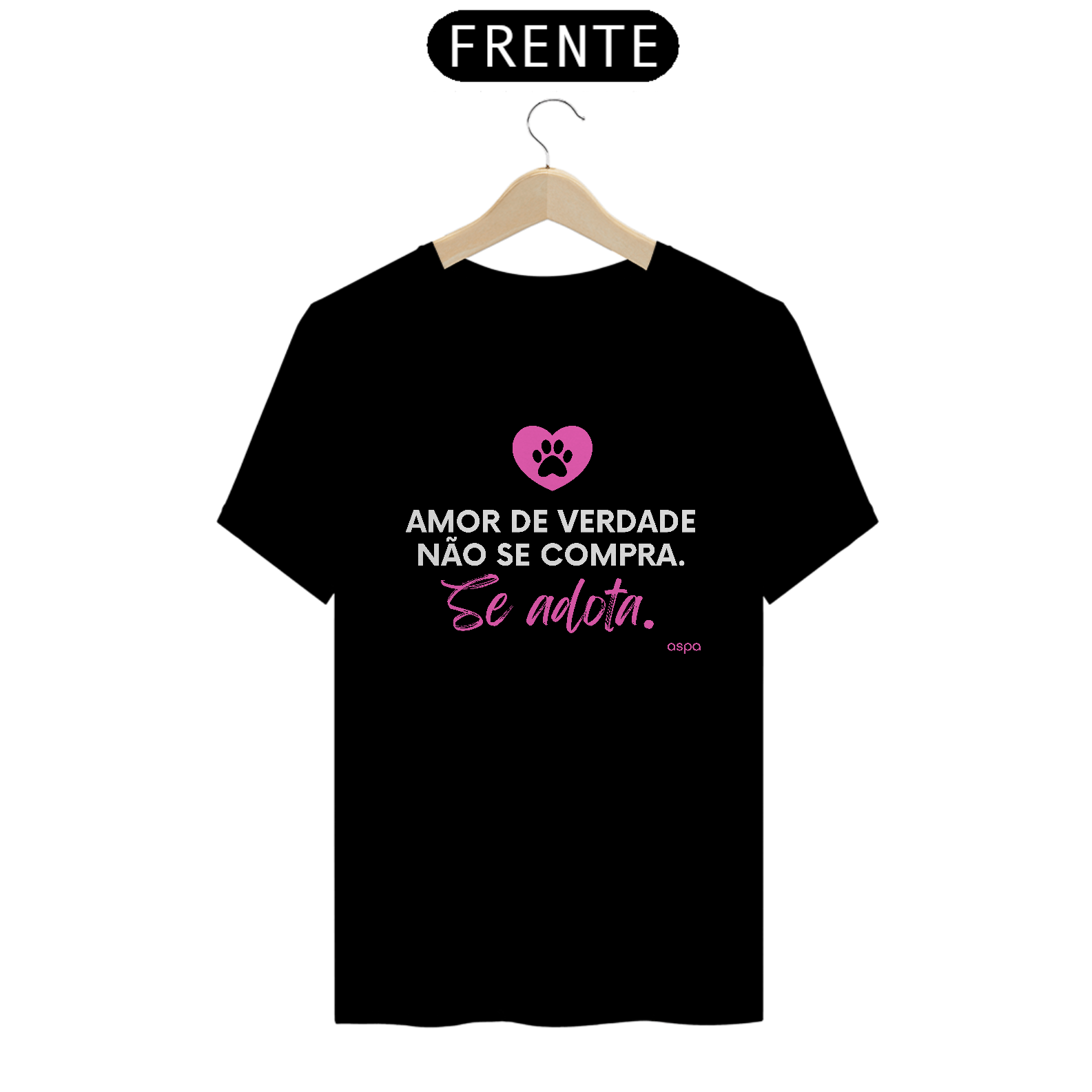 Camiseta Aspa - Amor não se Compra