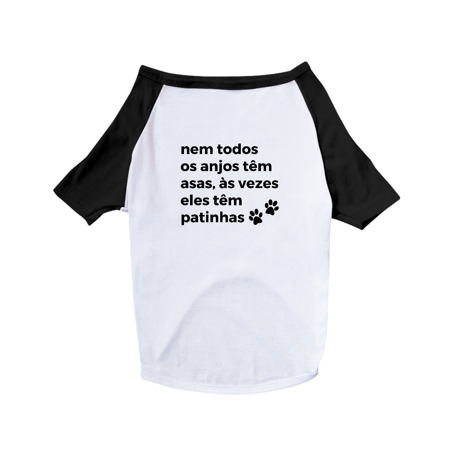 Camiseta Pet - Nem todos os Anjos têm Asas