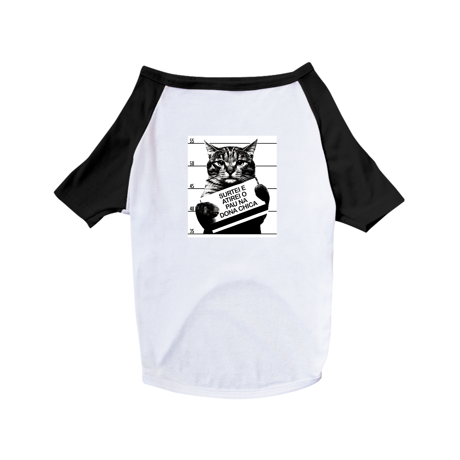 Camiseta Pet - Atirei na Dona Chica