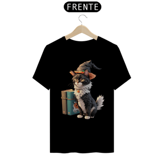 Camiseta Gato Halloween - #003