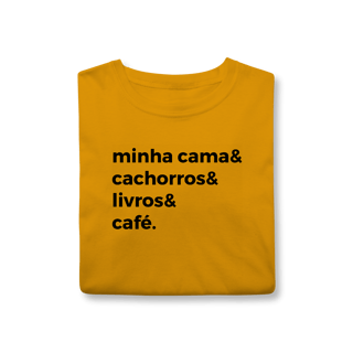Nome do produtoMinha Cara, Cachorro, Livro e Café