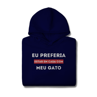 Nome do produtoPreferia meu Gato [Moletom Prime Canguru]