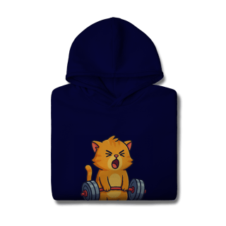 Nome do produtoGYM - Gatinho Reclamão [Moletom Prime Canguru]