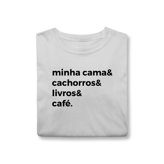 Minha Cara, Cachorro, Livro e Café
