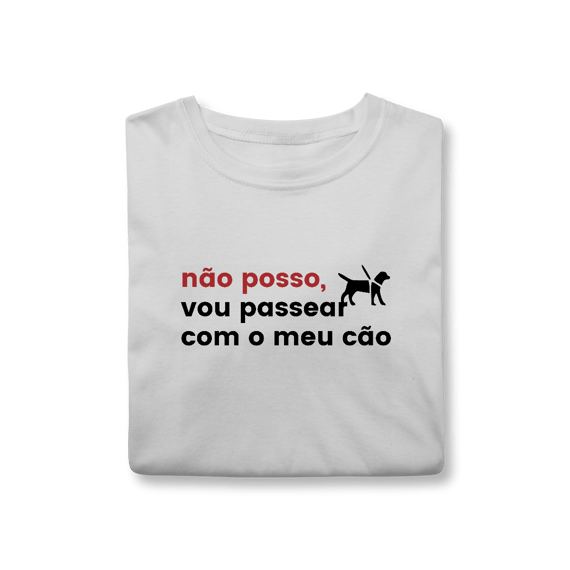 Vou passear com o meu Cão