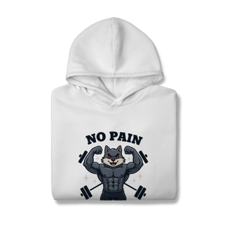 Nome do produtoGYM - No Pain No Gain [Moletom Prime Canguru]