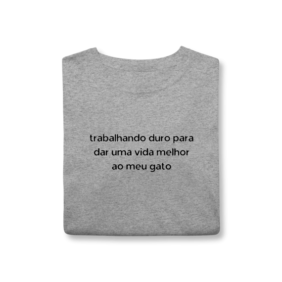 Trabalhando Duro para meu Gato