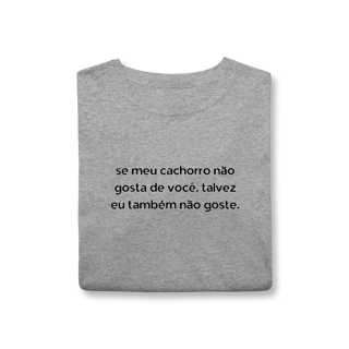 Nome do produtoTalvez eu também não Goste