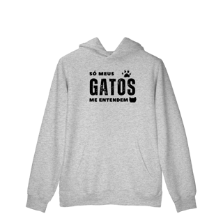 Nome do produtoSó meus Gatos me Entendem [Moletom Prime Canguru]