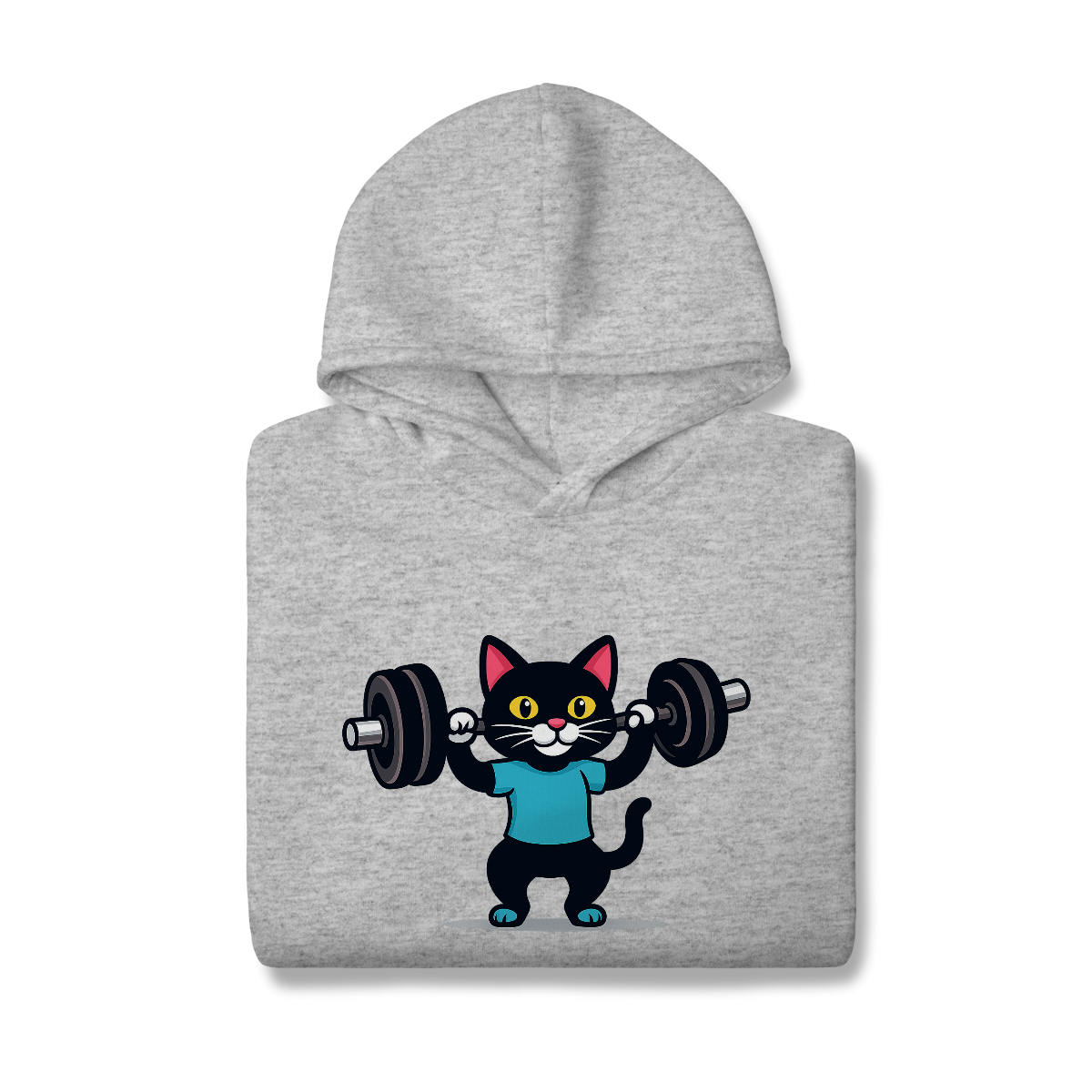 Nome do produto: GYM - Strong Meow [Moletom Prime Canguru]