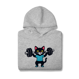 GYM - Strong Meow [Moletom Prime Canguru]