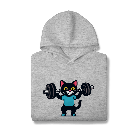 GYM - Strong Meow [Moletom Prime Canguru]